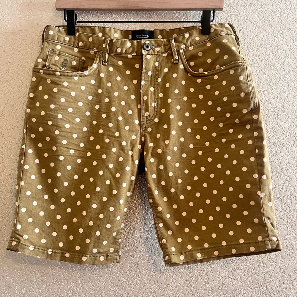 Scotch & Soda Polka Dot Shorts Size 30